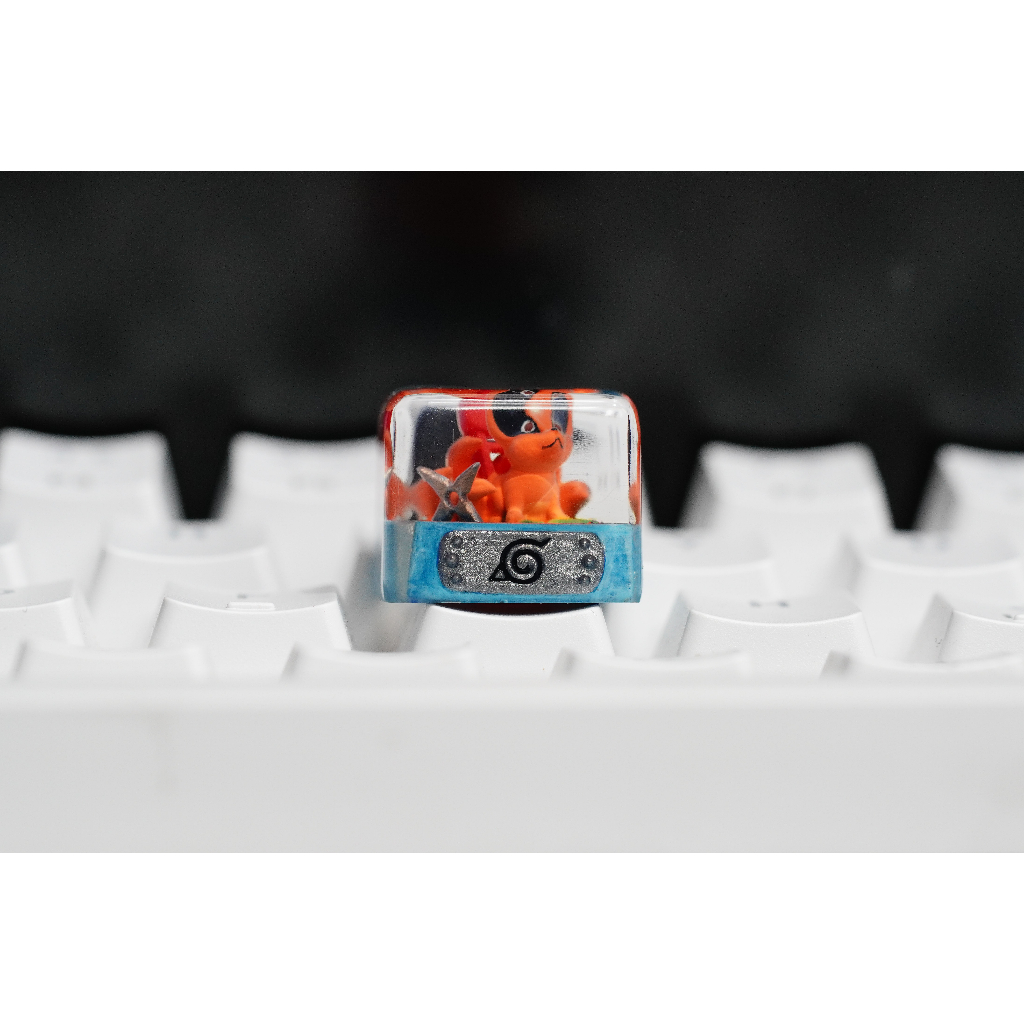 Naruto keycap, Vĩ thú keycap, Kurama keycap, Cáo 9 đuôi.