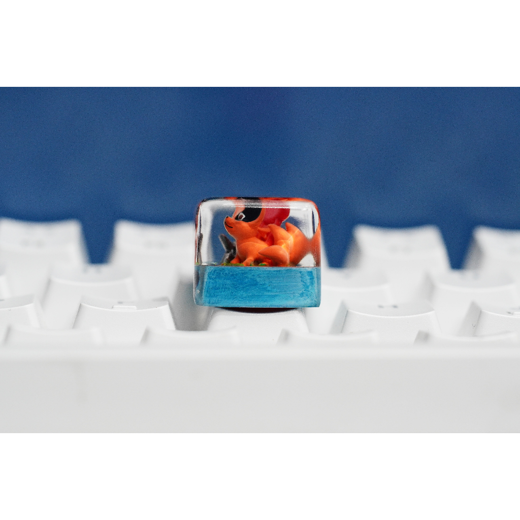Naruto keycap, Vĩ thú keycap, Kurama keycap, Cáo 9 đuôi.