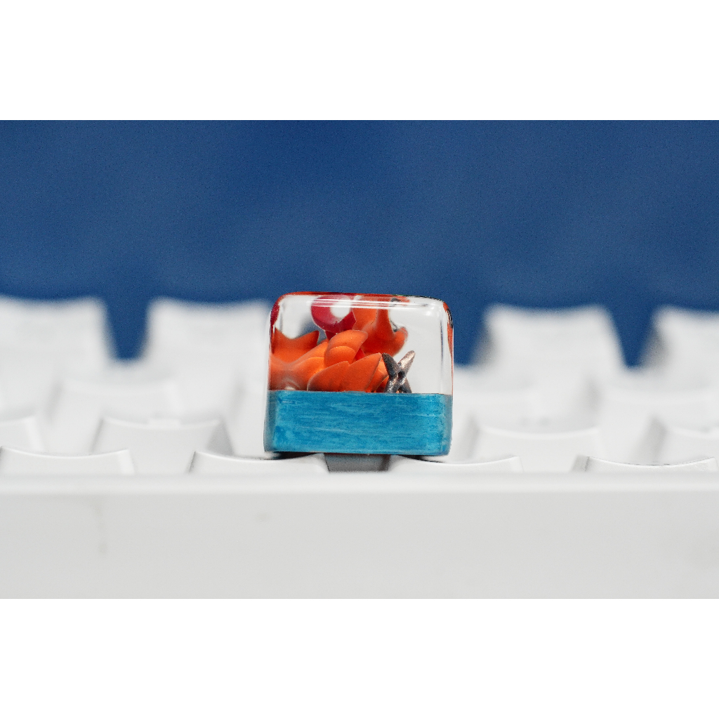 Naruto keycap, Vĩ thú keycap, Kurama keycap, Cáo 9 đuôi.