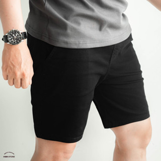 Quần short nam ngắn chất liệu kaki có dây rút phong cách trẻ trung, cá tính 4 màu dễ phối đồ