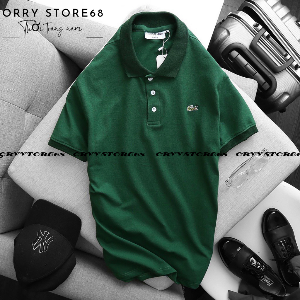 Áo Thun Nam Cá sấu cao cấp thiết kế cổ bẻ có LOGO thêu ADIIDASS size M đến 4xl KMT33