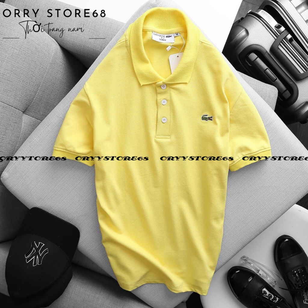 Áo Thun Nam Cá sấu cao cấp thiết kế cổ bẻ có LOGO thêu ADIIDASS size M đến 4xl AK47