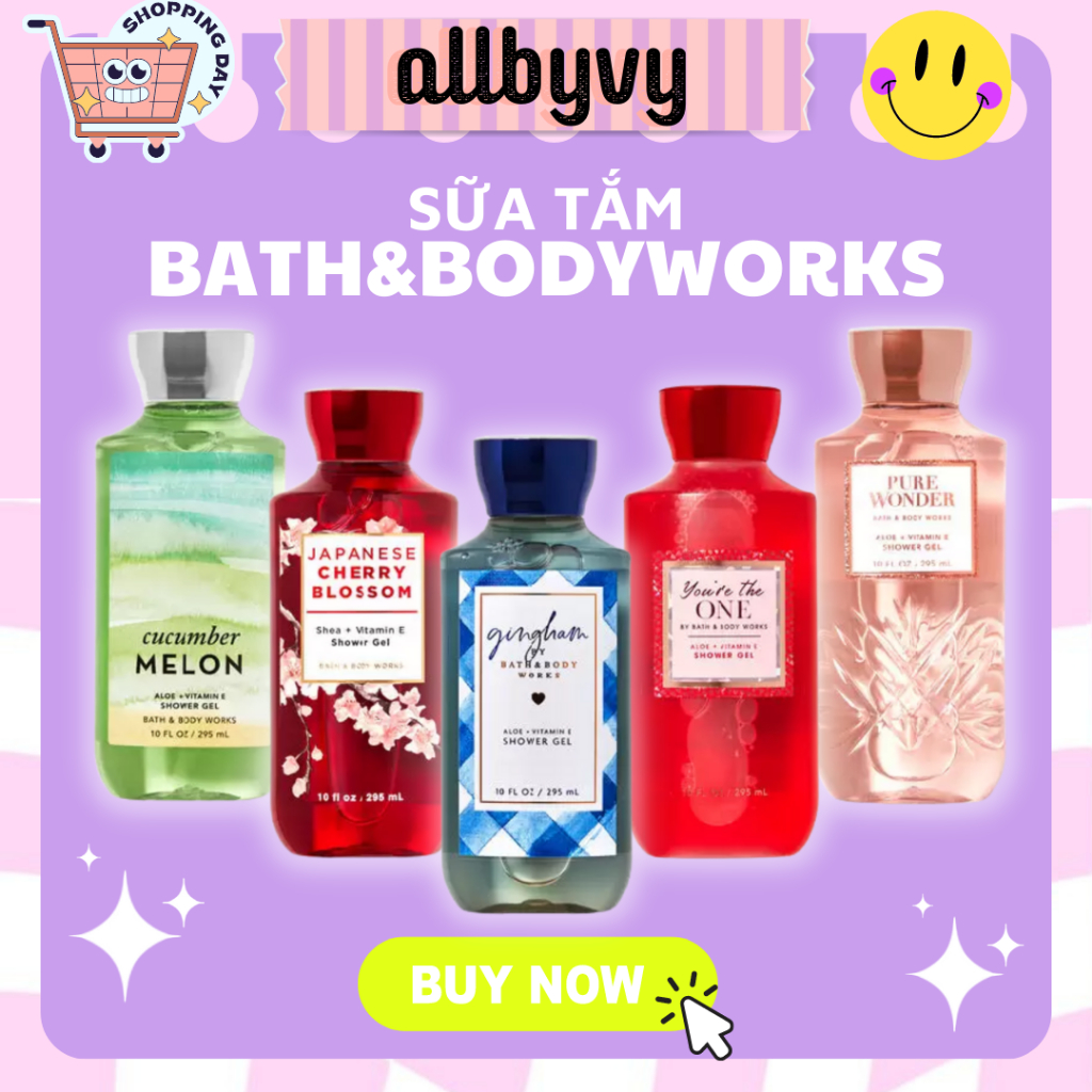 allbyvy| Sữa tắm Bath&Bodyworks