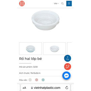 Rổ 2 lớp (Việt Nhật) - 3 size