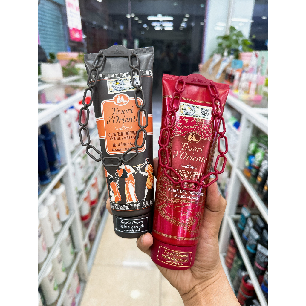 Sữa Tắm Hương Nước Hoa Tesori D'Oriente Bath Cream 250ml Chính Hãng Công Ty