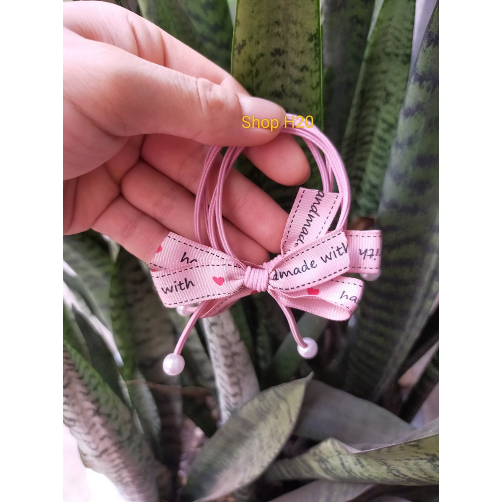 Sỉ Dây Cột Tóc Hình Nơ Phong Cách Hàn Quốc Siêu Dễ Thương