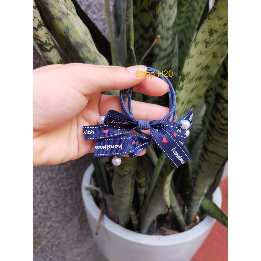 Sỉ Dây Cột Tóc Hình Nơ Phong Cách Hàn Quốc Siêu Dễ Thương