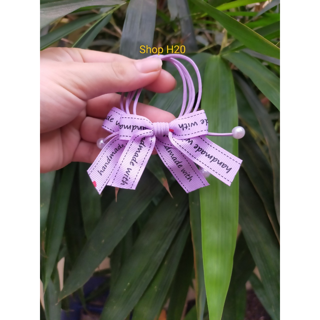 Sỉ Dây Cột Tóc Hình Nơ Phong Cách Hàn Quốc Siêu Dễ Thương