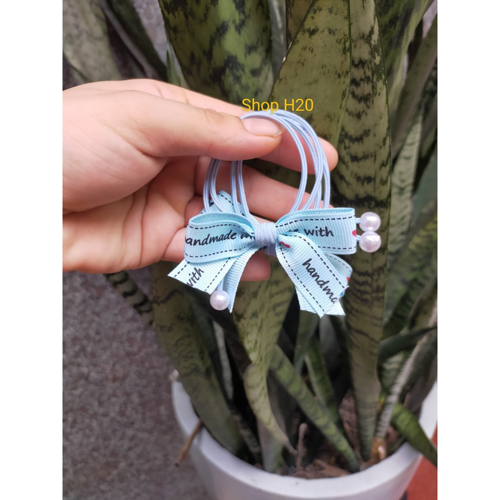 Sỉ Dây Cột Tóc Hình Nơ Phong Cách Hàn Quốc Siêu Dễ Thương