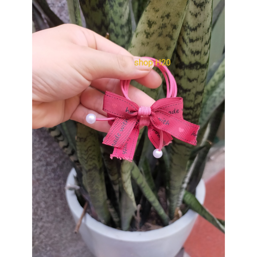 Sỉ Dây Cột Tóc Hình Nơ Phong Cách Hàn Quốc Siêu Dễ Thương