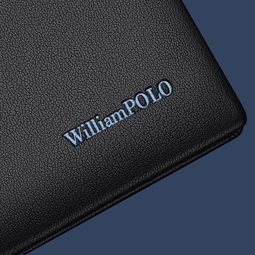 Ví nam cao cấp full hộp Williampolo chất liệu da bò nguyên tấm V31