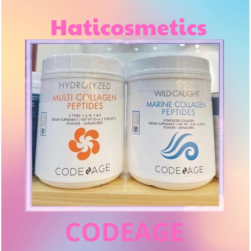Bột collagen CODEAGE đẹp da ngừa lão hoá