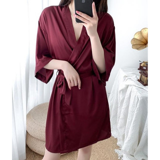 Áo choàng ngủ Anh Minh chất lụa cao cấp