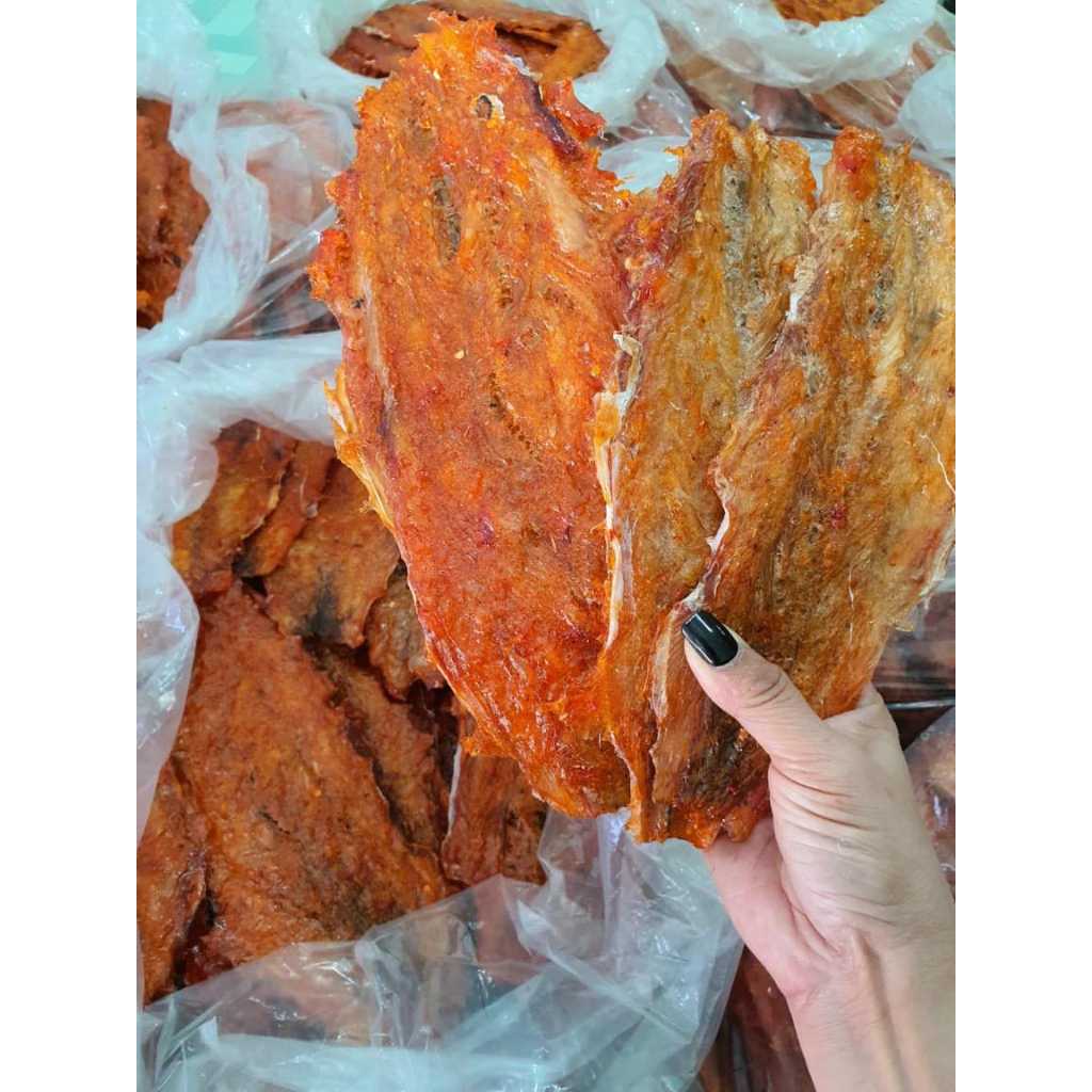 Khô cá mối biển phi lê bỏ xương loại nhất (vị ngọt), 500g, thương hiệu đặc sản Sông Đốc - Cà Mau, ăn là ghiền.