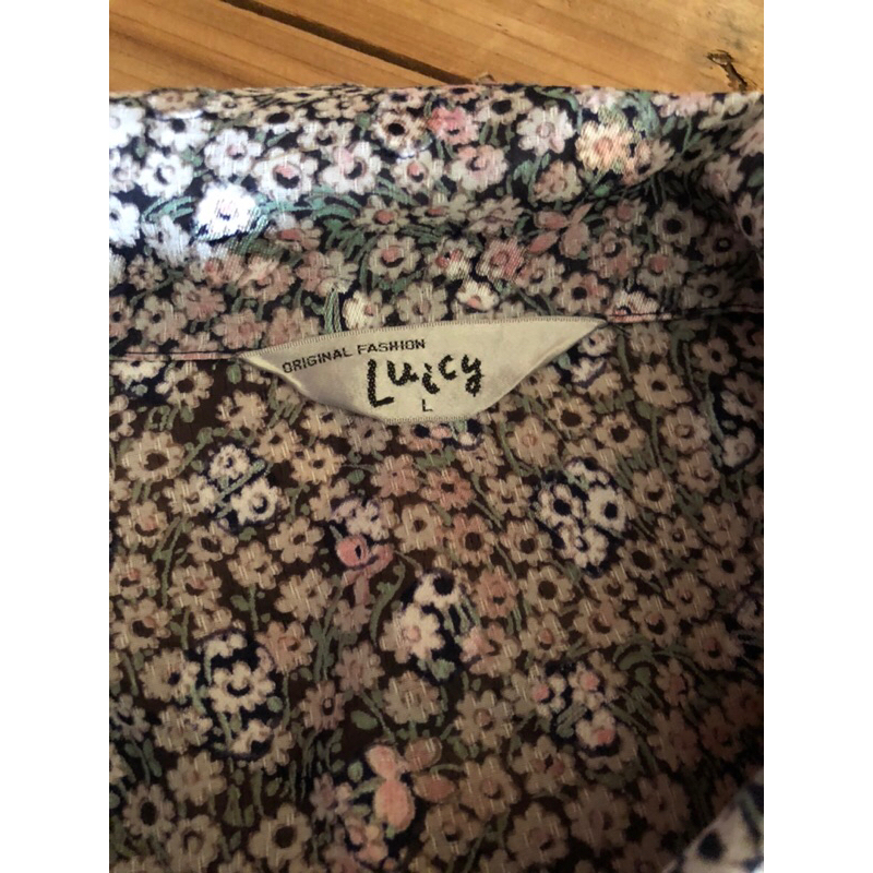 S257. Áo lụa vintage bigsize hiệu Nhật- 2hand