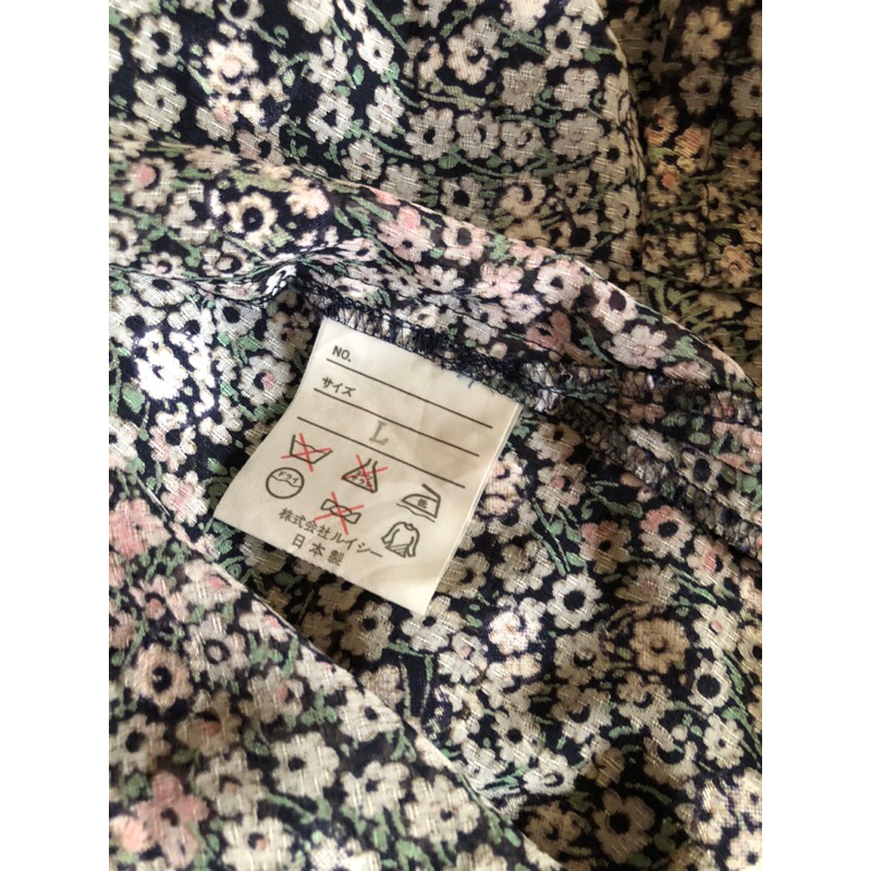 S257. Áo lụa vintage bigsize hiệu Nhật- 2hand