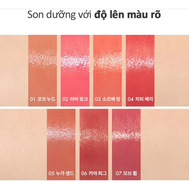 Son Dưỡng Màu ROMAND Glasting Melting Balm 3.5g