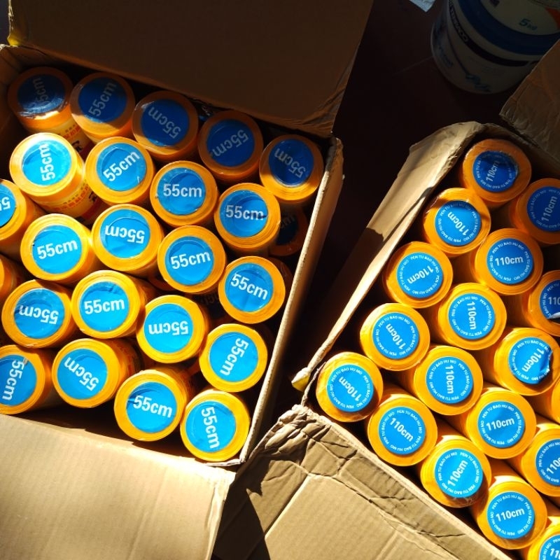 Nilong che đồ chống bụi bẩn, sẵn đầu băng keo, không bong sơn-55-2m8