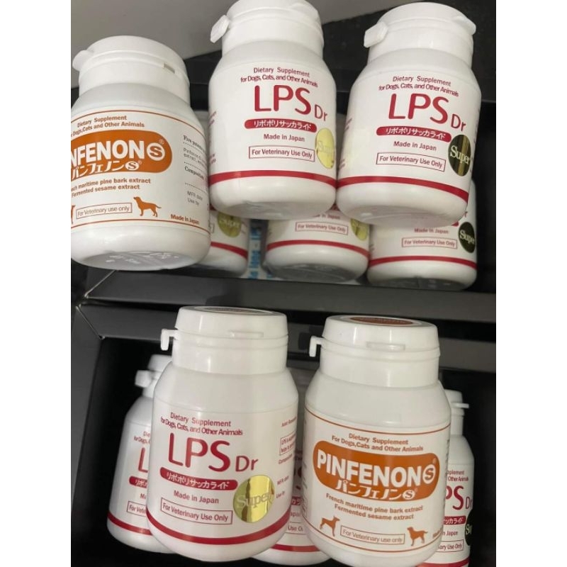 LPS Dr Super Và Pinfenon - tăng cường miễn dịch cho chó mèo