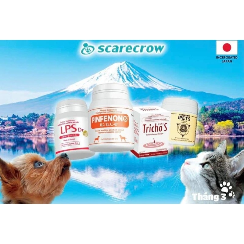 LPS Dr Super Và Pinfenon - tăng cường miễn dịch cho chó mèo