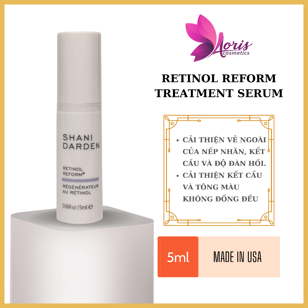 Tinh chất giúp giảm các nếp nhăn Shani Darden Skin Care Retinol Reform Treatment Serum - 5ml