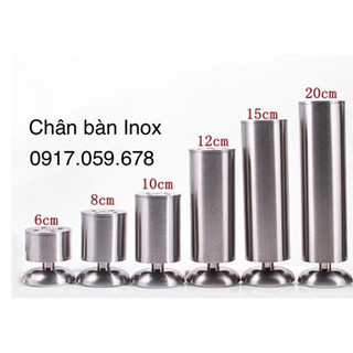 Chân bàn inox có tăng chỉnh được