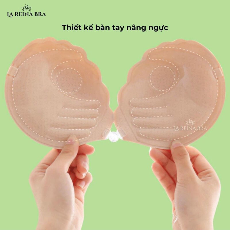 Áo bra dán  ngực gài  trước  tặng kèm dây trong nâng dày 3cm