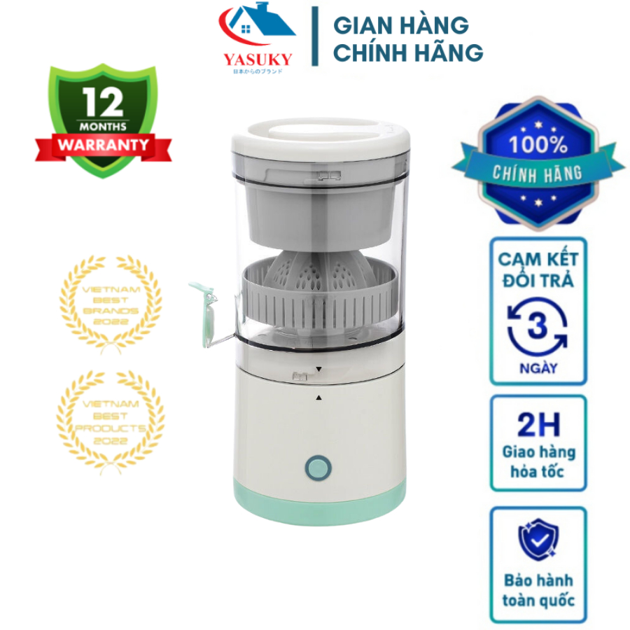 Máy vắt cam - Máy vắt cam tự động sử dụng sạc USB tiện lợi cao cấp dành cho mọi gia đình YASUKY