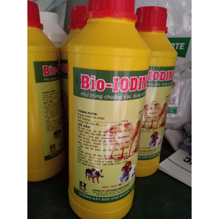 Bio Iotdin Sát khuẩn chuông trại vật nuôi, thú cảnh dùng trong thú y