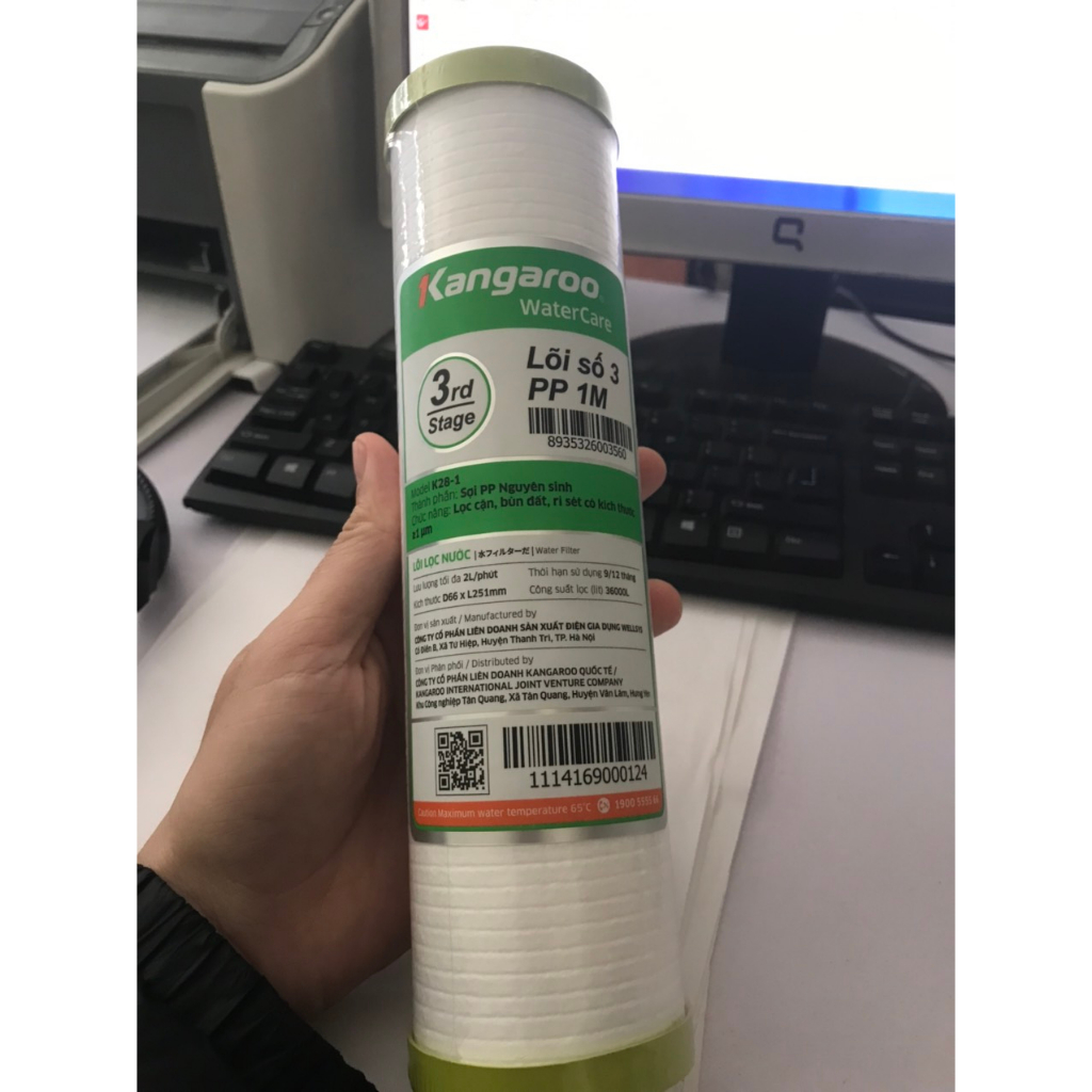 Lõi lọc nước Kangaroo 123 Hàng chính hãng gia rẻ