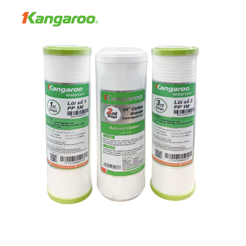 Lõi lọc nước Kangaroo 123 Hàng chính hãng gia rẻ