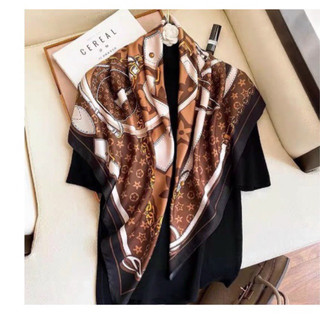 Khăn lụa choàng cổ size 70*70 - khăn lụa banada hot hit