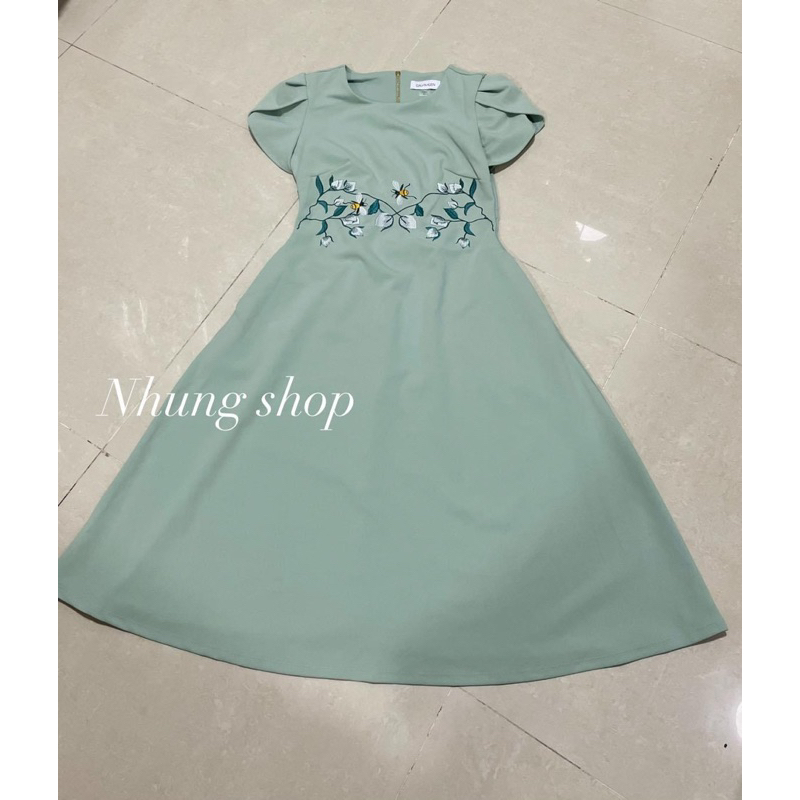 Đầm CK thêu hoa xinh xắn