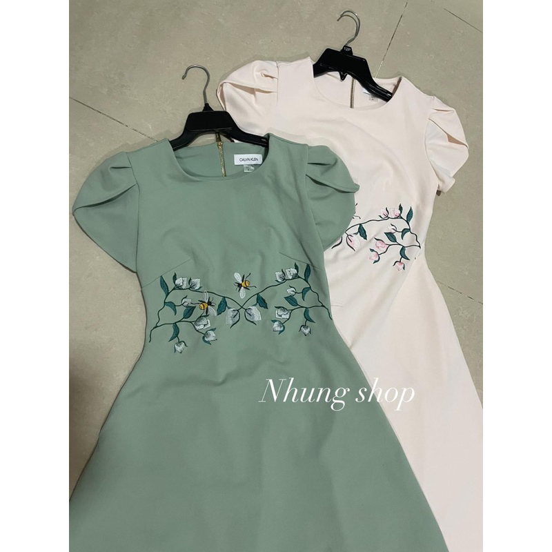 Đầm CK thêu hoa xinh xắn