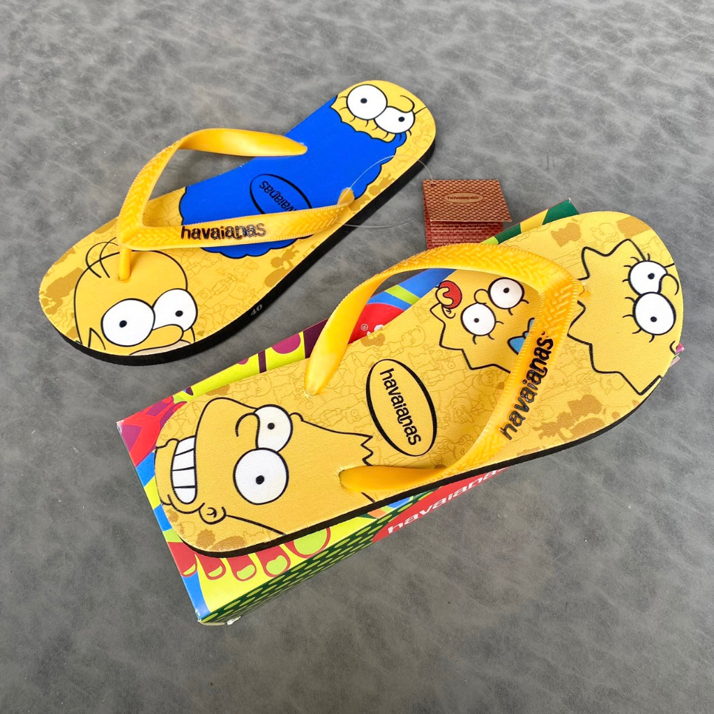 Dép kẹp xỏ ngón nam havanas tông lào thời trang in 3D, thời trang êm ái.