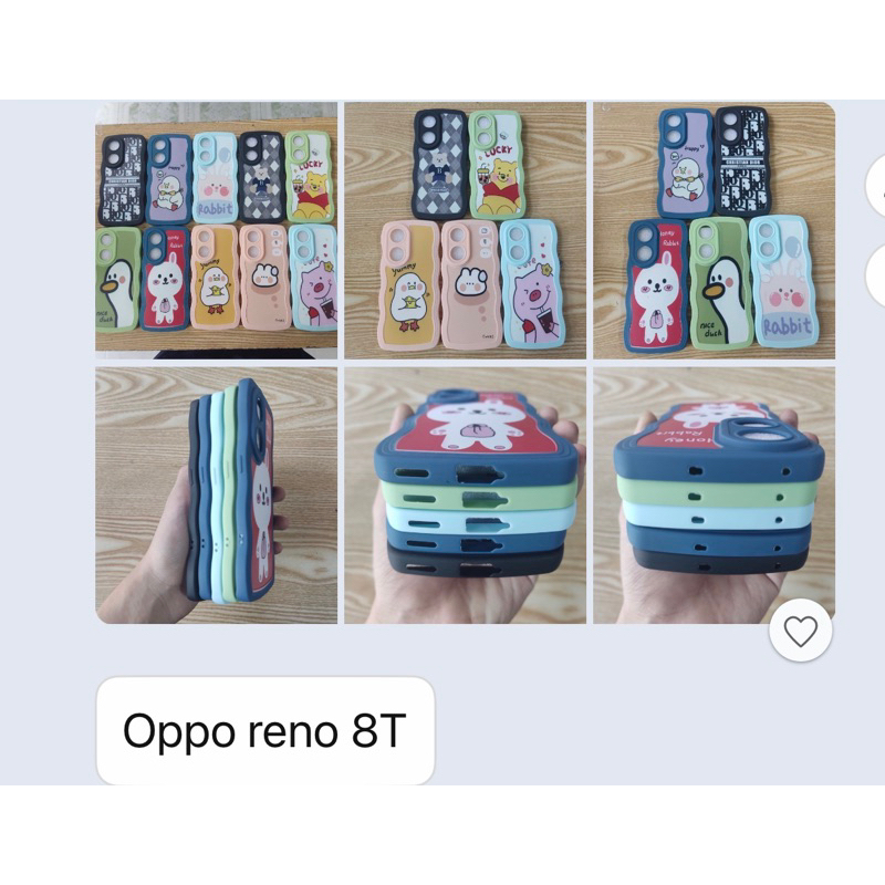 Ốp lưng dẻo Oppo Reno 8T 5G Chung A1Pro hình chống sốc kute