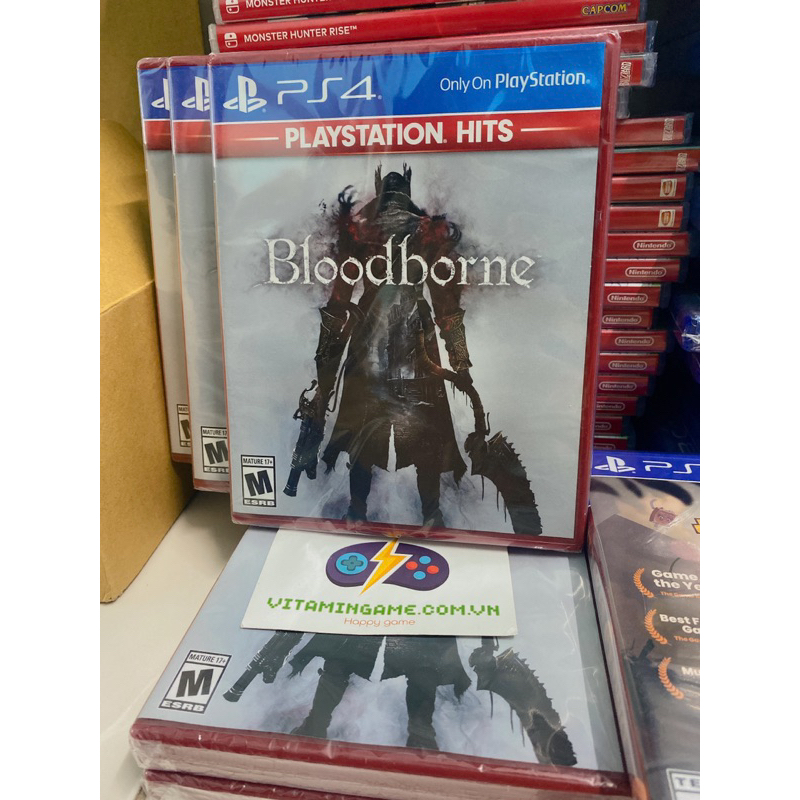 Đĩa Game PS4: Bloodborne Hệ US