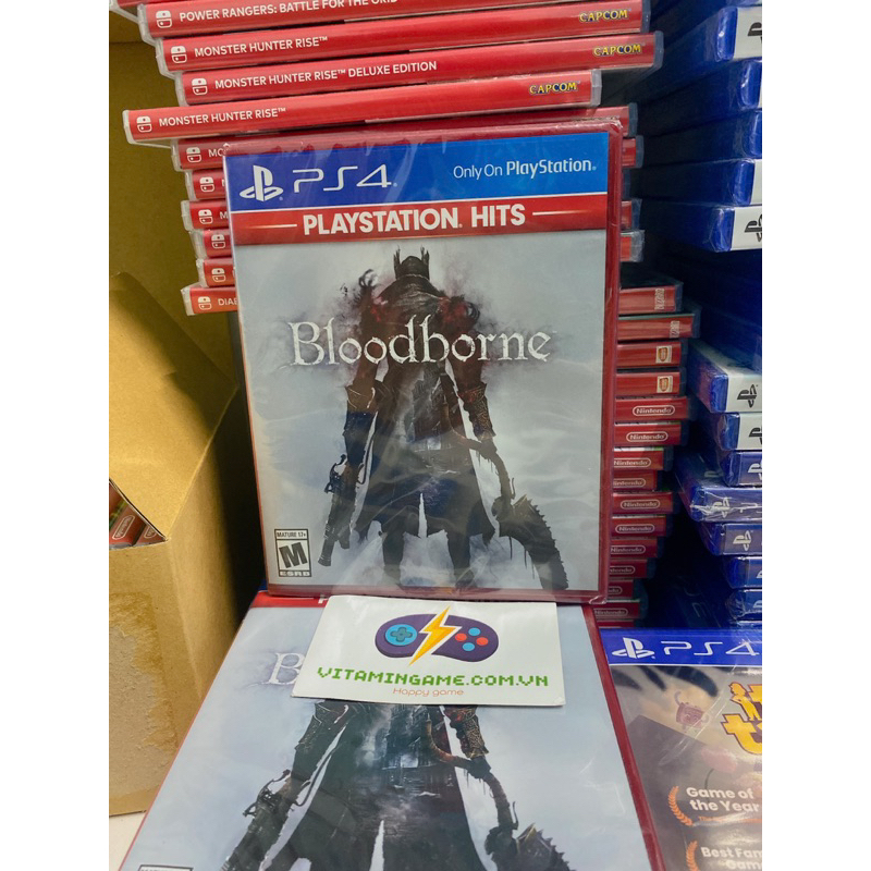 Đĩa Game PS4: Bloodborne Hệ US