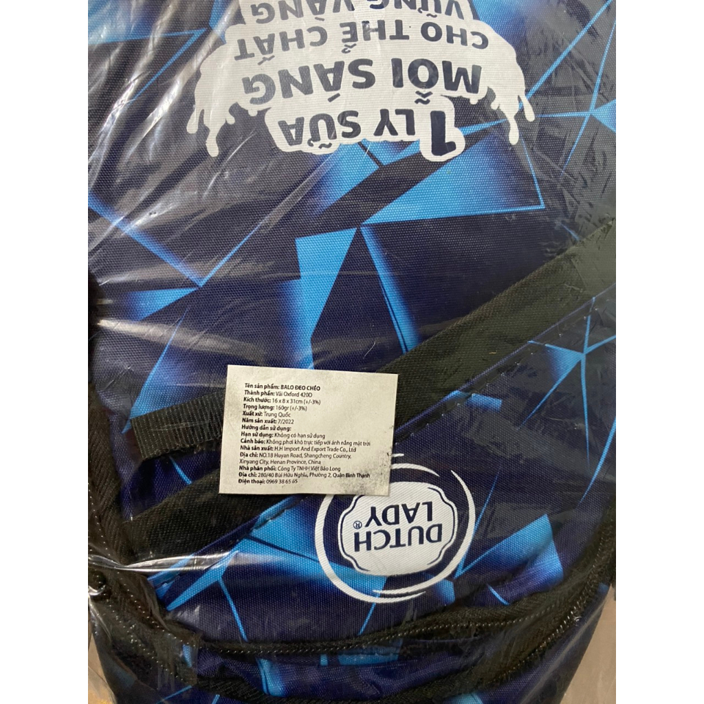 BALO ĐEO CHÉO CHO BÉ QUÀ TẶNG SỮA CÔ GÁI HÀ LAN