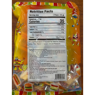 Kẹo dẻo Hamberger Risen 350g