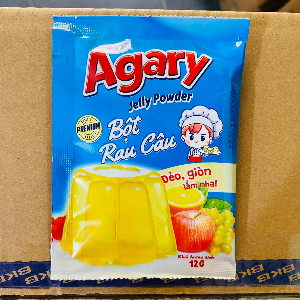 Bột thạch dẻo giòn Jelly Powder (1 gói 12g)