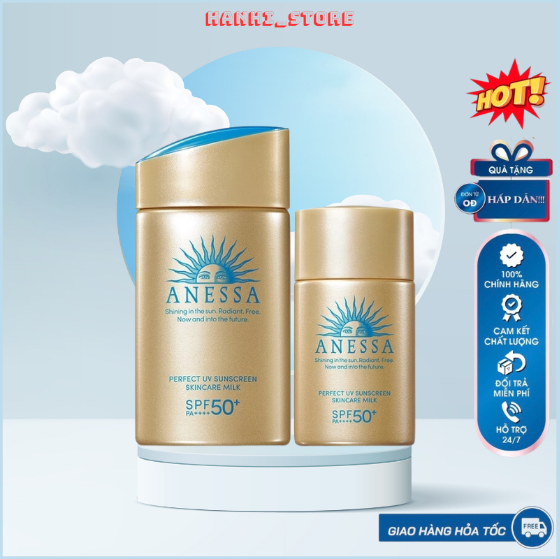 Kem chống nắng Anessa Perfect UV Sunscreen Skincare Milk 60ml