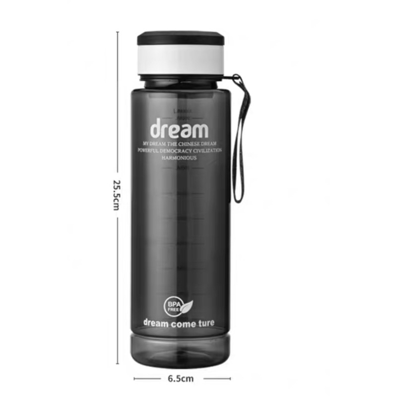 Bình nước uống,Bình nước thể thao nhựa PU chất lượng cao Dream 1000ml