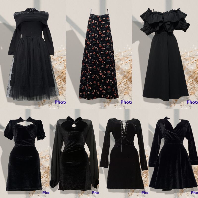 Đầm 2hand, đầm si 115 303 (Ins:catchy_2hand)