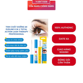 Dưỡng mi Eveline 8in1 - Dưỡng dài dày & cong mi Eveline