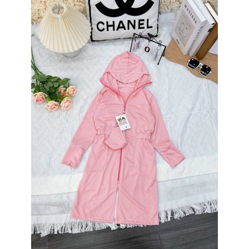 Áo chống nắng dáng dài toàn thân cho bé - Vải Kim Cương thông hơi siêu mát,phom từ 10_20kg