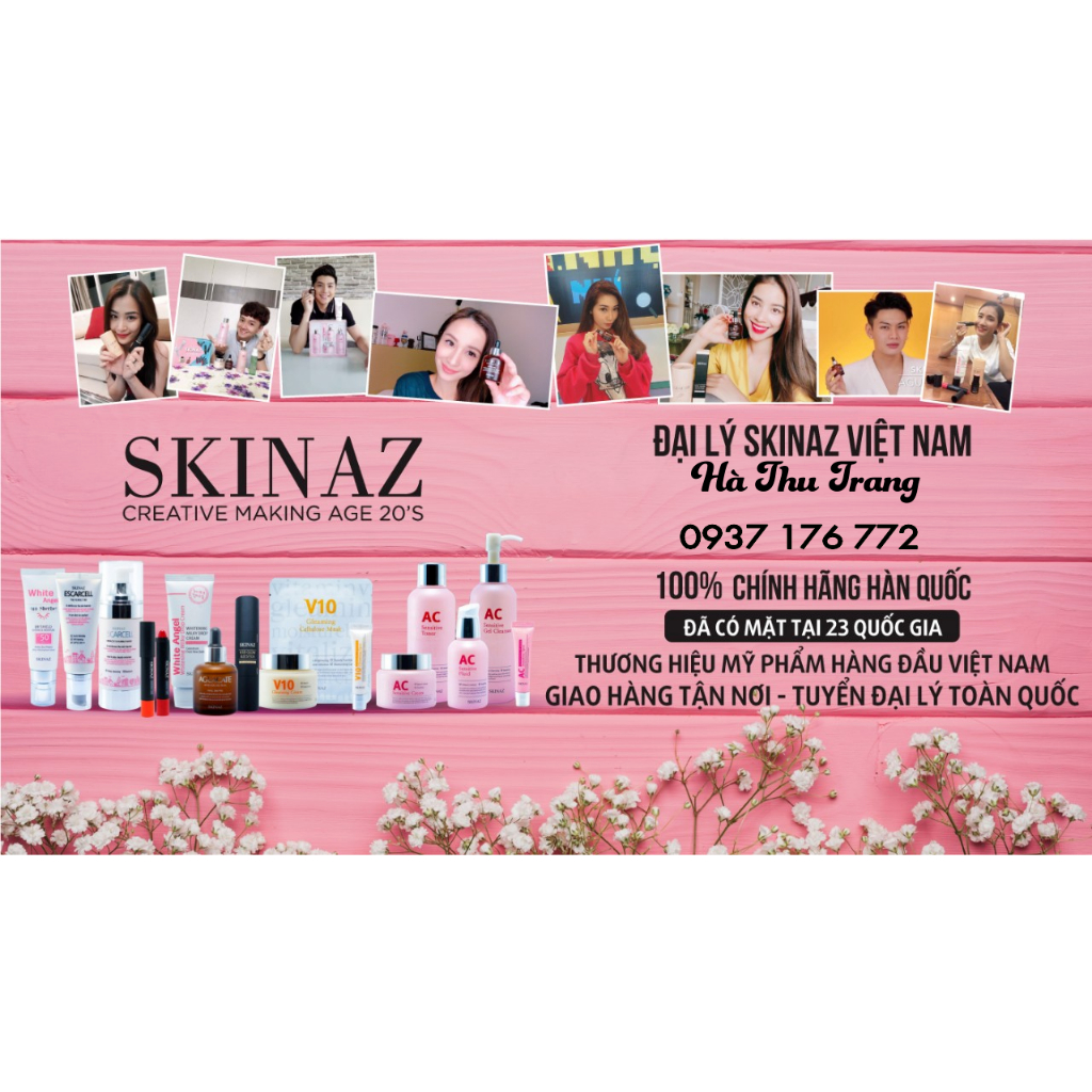 Kem White Angel Skinaz Hàn Quốc Cao Cấp kem Dưỡng Trắng Da