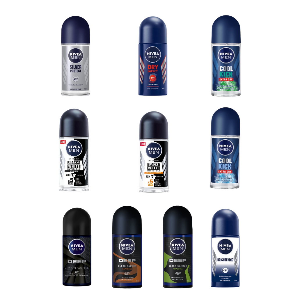 Nivea MEN Lăn Ngăn Mùi Nivea Nam 50ml::::::::::::::::::::::::::::::::