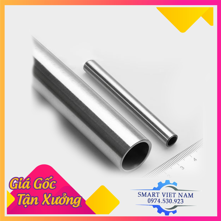 Ống inox 201 phi 8x0.8 dài ống 200mm,100mm