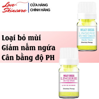 Nước hoa vùng kín MILKY DRESS LINGERIE ON THE VIRGIN , nước hoa cho bim bim LOVESKINCARE VN